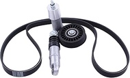 Tensioner Pulley Belt Tensioner V-Ribbed Belt Pulley Pulley Ribbed Belt Guide Pulley Repair Kit for 
