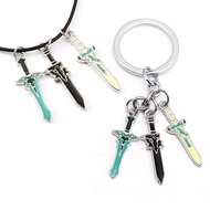 Sword Art Online Anime Kirito Alice Interpreter Black Sword White Sword Rapier Necklace Necklace Pen