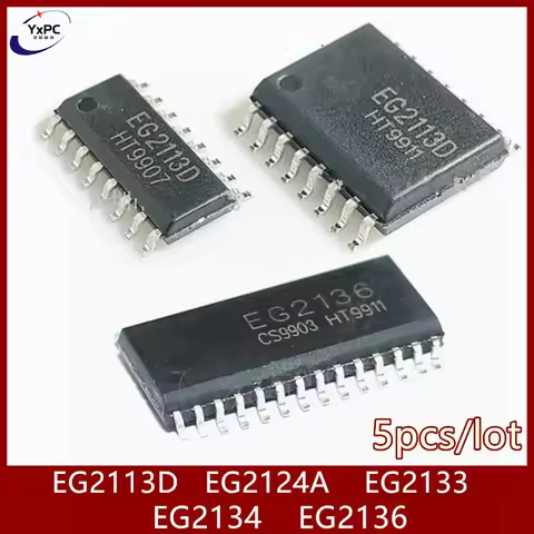 5pcs EG2124A EG2133 EG2134 TSSOP20 EG2136 SOP28 EG2113D SOP16 Chips