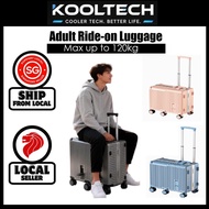 kids ride on Luggage Travel Bag Suitcase Front Opening Boarding Case Small Trolley Cabin ride-on chi