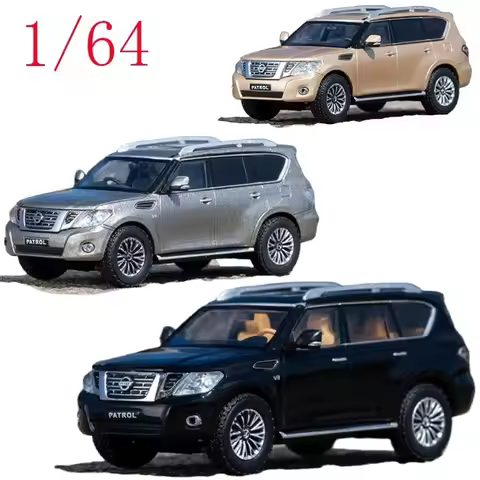 GCD Diecast 1:64 Nissan Patrol Y62 SUV Alloy Car Model Toys for Boys Gift