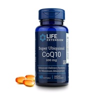 LE Ubiquinol CoQ10 ฟื้นฟูพลังงานภายในระดับเซลล์ Made in USA | Life Extension