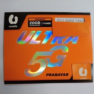 Umobile Vip number 011-68667882