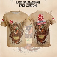 [1st anniversary] men's jersey, August 17th, Indonesian Independence Day, latest 3D Fullprinting, 20