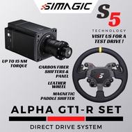 Simagic Alpha Direct Drive Wheelset / Simagic Alpha Direct Drive system / Simagic Alpha DDW / Sim Dr