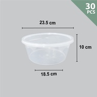 30 PCS PLASTIC CONTAINER R3000 (23.5 X 10 X 18.5 CM)
