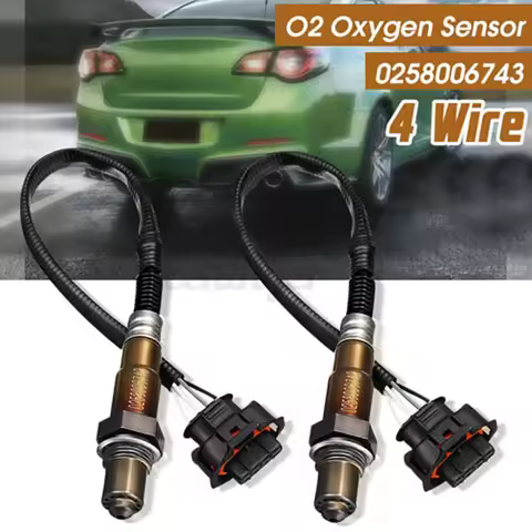 NEW-2Pcs O2 Oxygen Sensor 4 Wire For Holden Commodore V6 3.6L VZ VE LE0 0258006743 92210450