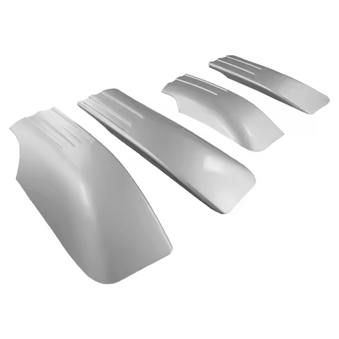 4PCS Car Auto Exterior Rack Roof Rack Rail Retrofit End Cover Dome Holder Case Cap For BMW E71 E72 X