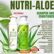 Nutri aloe Shampoo and Conditioner- PAMPATUBO,PAMPAKAPAL NG BUHOK-HAIR GROWER 150ML ALOE VERA PARA S