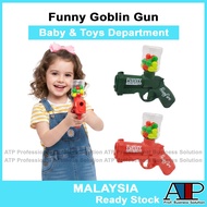 Toy 🪅 Mainan Goblin Gun Rapid-Fire Pistol Funny Goblin Colorful Ball Toy Gun Night Market Stall Toys