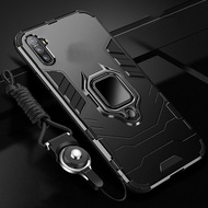 Samsung a05, a05s ironman shockproof case with iring back cover