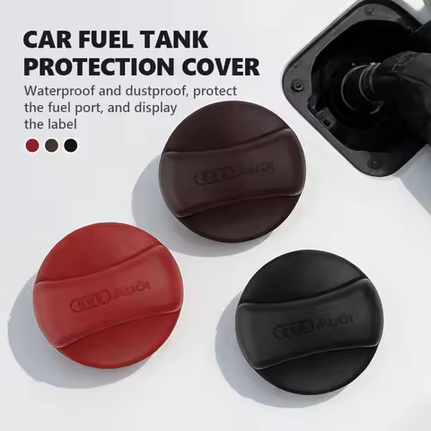 Car Silicone Tank Cover Fuel Tank Air Cap Trim Decoration Accessories For Audi RS SLINE A1 A2 ABT Qu