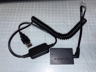 DC Coupler DR-E12 電源轉接器 (EOS M50 Mark II、M200、M100、M50、M10、M2 及 M相機合用) LP-E12假電池