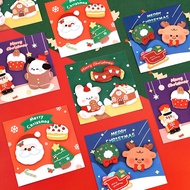 60 Sheets/pcsChristmas Combo Post It Sticky Notes Cute Christmas Gift Notepad Handbook Decoration Memo Pad Christmas Decoration Materials