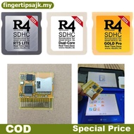 FI 2024 For NDS Game Card For R4I SDHC TF Card R4 SDHC Gold Pro Card Video Game Gold White Silver Di