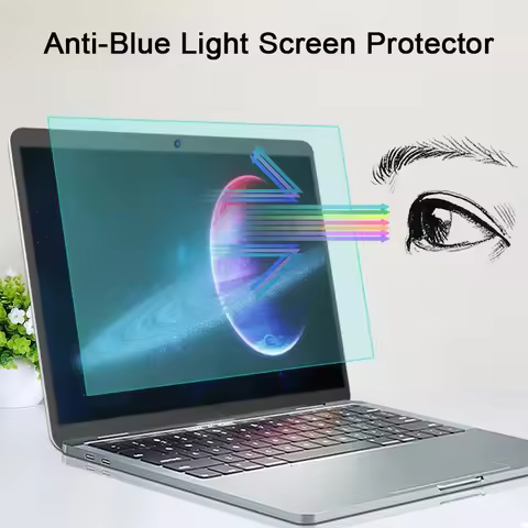 2PCS Anti blue light Screen Protector For Laptop 14 15.6 17 15 16 Macbook Air Pro 13 M1 M2 M3 Anti-r
