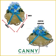 1PCS 3PCS 5PCS GABUS BULAT DULANG HANTARAN SIAP GUBAHAN / HANTARAN PERKHAWINAN / MAJLIS BERTUNANG / 
