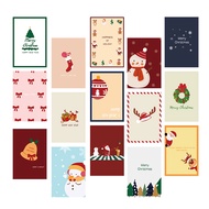 Christmas postcards,Colorful15Christmas Greeting Cards Collectionsuitable for Winter Merry Christmas SeasonHoliday Gift GivingCute Xmas Santa Gifts Cards,personalized greeting card