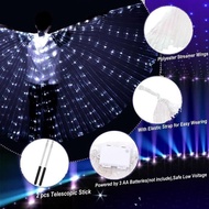 Xie Angel Wings Costume Led Angel Wings Kids Aldult Wings Dance Dancer