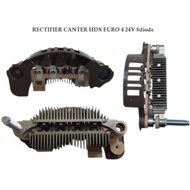 RECTIFIER DYNAMO CHARGE ALTERNATOR CANTER HDX EURO 4 24V 8 DIODE W3M BEST QUALITY 100MM 50A M8