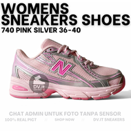 100% BNIB Sepatu Sneakers Olahraga Wanita Women-new-balance-740 740 Atmos Pink Vacation Silver Size
