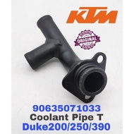 90635071033 KTM Coolant Pipe T Duke 200 Duke 250 Duke 390 Original KTM Spare Part Made In India Duke