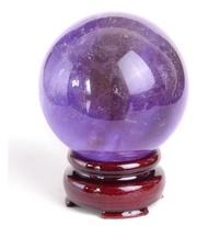 Amethyst natural amethyst ball decoration Amethyst lucky town house Wang career purple gas east