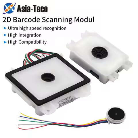 UART DC5V Barcode Scanner QRcode Reader Module 1D 2D QR Code Bar Code Reader For Android Arduino Dec