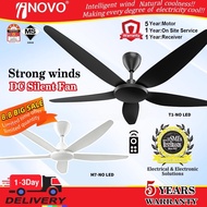✨NEW✨INOVO 54/56 DC motor ceiling fan 16speed  5 Blades ABS Remote control kipas syling