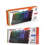 SteelSeries賽睿 Apex 7 紅軸 青軸 電競機械式鍵盤 中文鍵盤支援平台:PS4 PC MAC【板橋魔力】