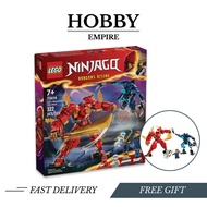LEGO NINJAGO 71808 Kai’s Elemental Fire Mech *Original LEGO + Extra Bubble Wrap*