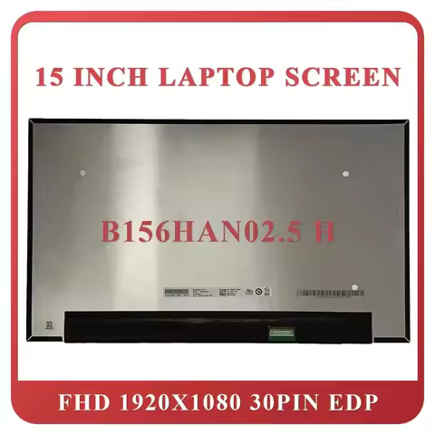 LCD Display For Dell Inspiron 5584 Latitude 5520 B156HAN02.5 05NG4M 1920*1080 30Pin eDP 15Inch Repla