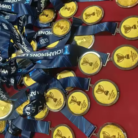 Football 2024-25 AFC Champions League Two Champions Medal Frame