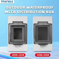BOX IP66 Solar Photovoltaic PV Waterproof Distribution Box For TAXNELE 2P 600V 1000V 125A  250A MCCB