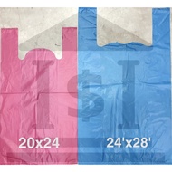 DEJAMIN PLASTIC 20x24 24x28 Packaging Plastic Bag 400g PLASTIK BERTANGKAI PLASTIK BUNGKUS SINGLET.Pl