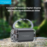【48H Shipped 3 Years Warranty】Vyvylabs P1 Outdoor Mini PowerBank 40000mAh 100W (Waterproof+Light)