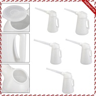 [LzdjfmybfMY] Oil Jug with Spout Oil Dispenser Jug Oil Measuring Jug White Oil Measuring Container w