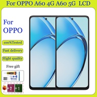 Original For OPPO A60 4G A60 5G LCD Display Touch Screen With Frame Replacement