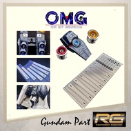 Metal Part HD RG RX-93 Nu Gundam Metal and Etching Part Gundam Metal Parts Gundam Etching Parts OMG 