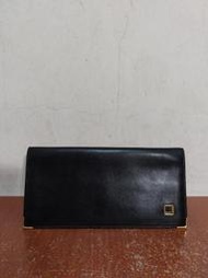 義大利製 Alfred Dunhill 英倫 紳士 真皮 皮夾 零錢包 長夾