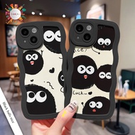SOFTCASE BLACK WAVE CUSTOM BLACK BALLS NICE FOR A01 A02 A02S RENO 5 5F 6 7 7Z 7 V25E V27 V27E S16 C1