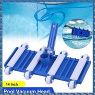 (WUSG) 14 Inch Weighted Pool Vacuum Head Flexible Pool Vacuum Head Swimming Pool Suction Head with W