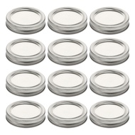 12Pcs Regular Mouth Canning Lids Tinplate Jar Lids Leak-proof Jar Lids Canning Jar Caps
