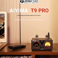AIYIMA T9PRO Vacuum Tube Amplifier 100Wx2 HiFi Stereo Bluetooth5.1 Audio Receiver Class D Power Amp