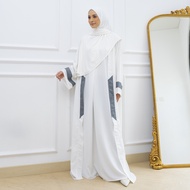 Lozy Hijab - Faaza Abaya Set (Gamis Abaya Umroh Outer Syari)