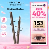 JUDYDOLL Slim Liquid Eyeliner Ultra-Fine Skinny Waterproof Quick-Drying Long-Lasting