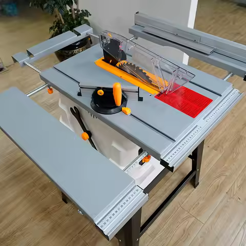 MJ10250VIIIE Portable Wood Cutting Machine Multifuctional Woodworking Push Table Saw Precision Woodw