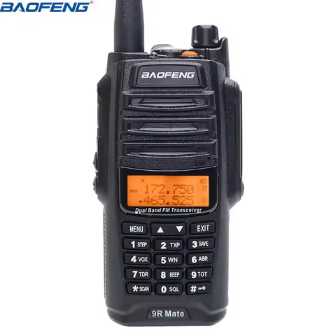 Baofeng UV-9R Mate 15W IP68 Waterproof Walkie Talkie NONE 16KM Long Range Portable HF Transceiver CB