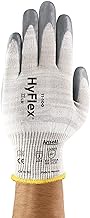 HYFLEX 11-100 Cut-Resistant Foam Nitrile Coated Nylon Gloves w/ Touchscreen Compatibility for Auto, Manufacturing