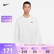 耐克（NIKE） 男子长袖口袋T恤 SPORTSWEAR PREMIUM ESSENTIALS DR7930-100 XL